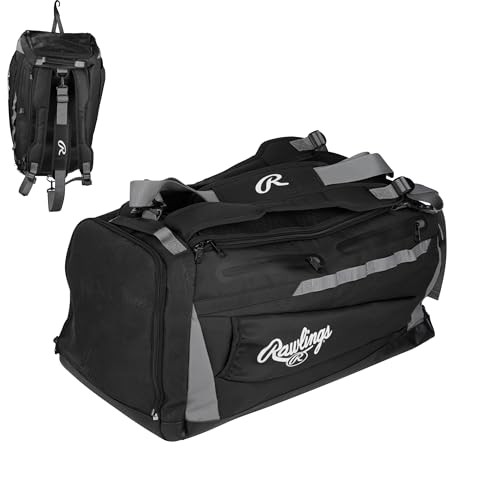 Rawlings MACH Hybrid Baseball & Softball Equipment Bag - Black