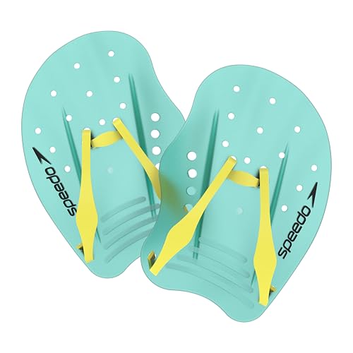 Speedo Nemesis Contour Paddle - Arctic Glass Large Swimming Hand Paddle