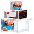 Sliner 5 Pack 5mm Acrylic Card Storage Cases Compatible with ETB Protector