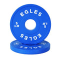 Olympic Rubber-Coated Weight Plates Set 1.25LB, 2.5LB, 5LB - Color-Coded Fitness Weights