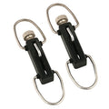 Premium Outrigger Release Clip Pair - Black Marine Accessory