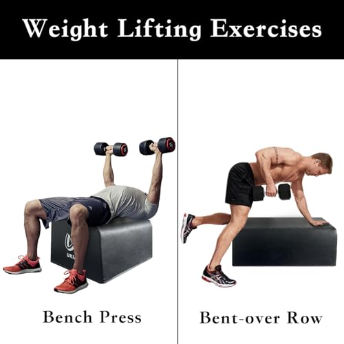 Flat Large Multi-Functional Hip Thrust Bench for Glutes & Total Body Workout