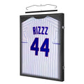 Jersey Display Case Shadow Box Large - IHEIPYE Jersey Frame with Locks, 31.25 x 23.25 in - Black (Variation: Standard Jersey-Silver Lock-1 Pack)