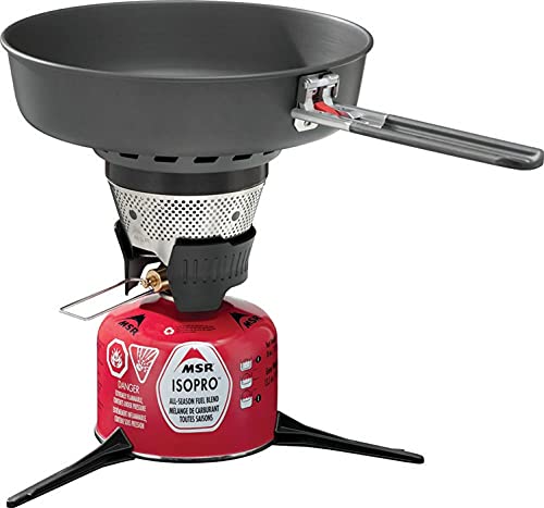 8-Inch Ceramic Nonstick Camping Skillet with Folding Handle