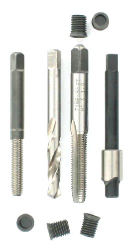 M6x1.0 Thread Repair Kit for Vehicle & Machinery - Includes 5 Inserts