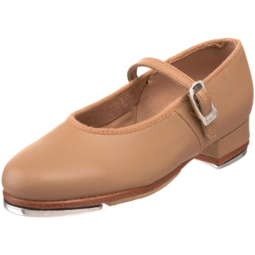 Children's Tap Shoes - Leather Tap Shoes for Kids with Tan 12.5 Variation