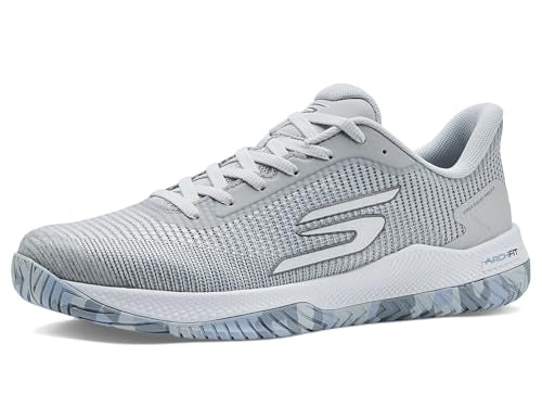 Skechers Women's Viper Court Pro 2.0 Pickleball Shoes - Light Gray, Size 9