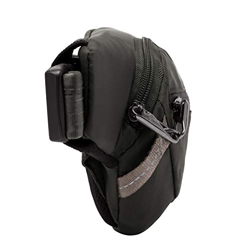 Travelon Anti-Theft Active Waist Pack Black - RFID Blocking Security Bag
