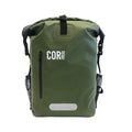 COR Surf Waterproof Dry Backpack with Padded Laptop Sleeve - 40L Green