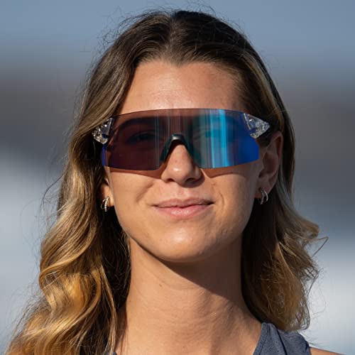 Tifosi Rail XC Rimless Cycling & Baseball Glasses - Crystal Clear Variation