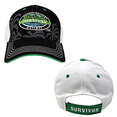 CBS Survivor Hat One Size Black - Official Jeff Probst Outwit Outplay Outlast Cap