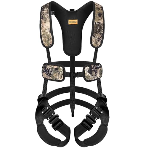 Skiguard Tree Stand Safety Harness - Medium-Large Adjustable Hunter Harness for Hunting