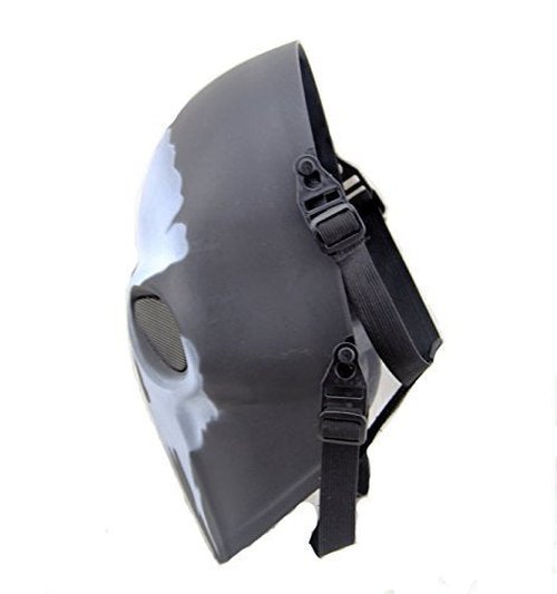 ATAIRSOFT Airsoft Mask Full Face Paintball Hockey BB Protective Mesh Mask