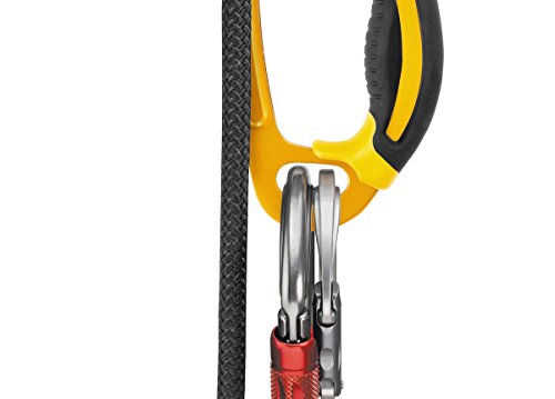 Petzl Ascension Rope Climbing Hand Ascender - Ergonomic Handle, Single Variation