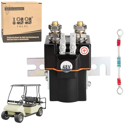 48V Golf Cart Solenoid with Resistor for Club Car DS & Precedent 2000+