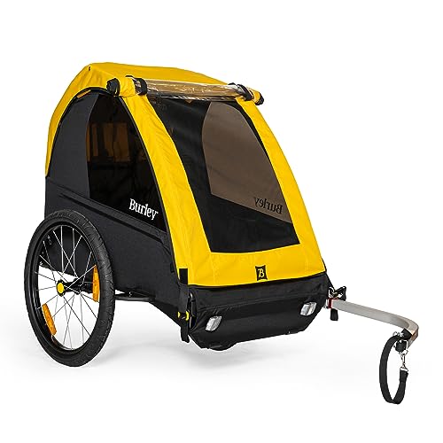Burley Bee 2-Seat Kids Bike Trailer - Lightweight, Safe & Adjustable
