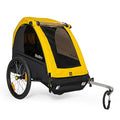 Burley Bee 2-Seat Kids Bike Trailer - Lightweight, Safe & Adjustable