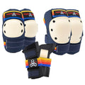 Triple Eight Saver Series 3-Pack Skate Pad Set with Large Size Variation
