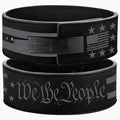 Leather Weight Lifting Belt with Steel Lever Buckle - 10mm Support for Powerlifting & CrossFit - M / 1776