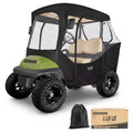 10L0L Golf Cart Enclosure for Club Car DS & Precedent 2 Passenger Waterproof Cover