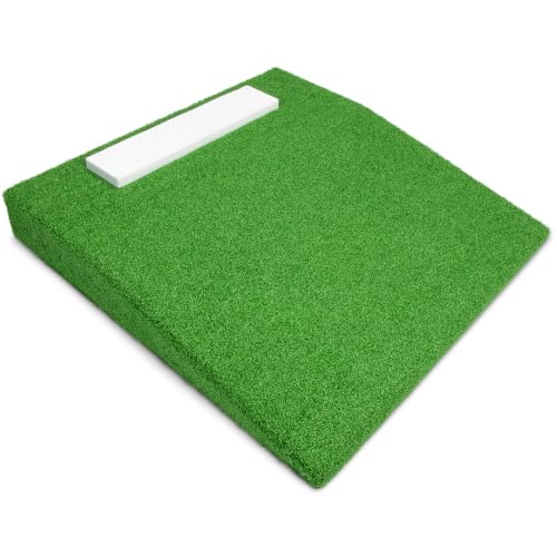 Portable Pitching Mound for Baseball Practice - 30 x 30 x 4 Inch, Durable & Travel-Friendly