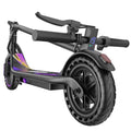 VOLPAM Purple Electric Scooter 350W/500W Motor, 15-28 Mile Range, 19 MPH