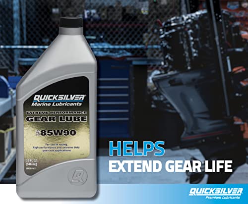 Quicksilver 85W-90 Extreme Performance Marine Gear Lube 1-Gallon