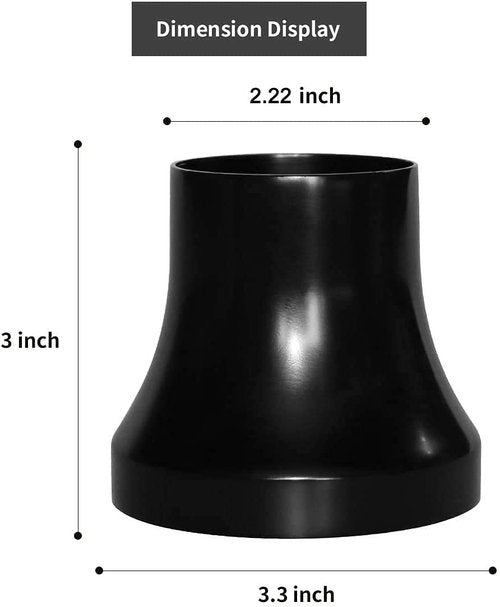 Roykaw Golf Cart Steering Wheel Hub Adapter Compatible with Yamaha G1-G29 Drive Drive2 - Black
