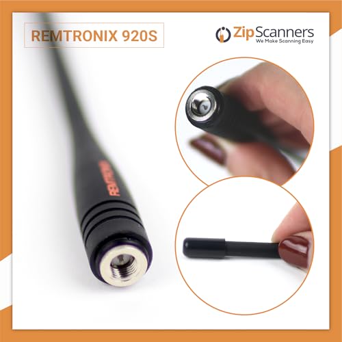 SMA 9-Inch 920S Police Scanner Antenna for Uniden & Whistler Radios | 400-480MHz & 700-900MHz | 25-100% Reception Boost | Zip Scanners