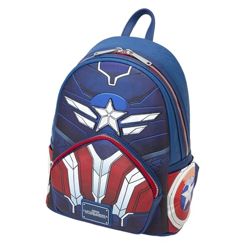 Loungefly Marvel Captain America Mini Backpack Cosplay Accessories