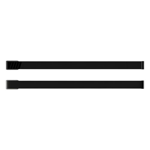 DADO HydroKnit Waterproof Bicep Nylon Sport Band Compatible with WHOOP 5.0, One, Peak, and Life | Elastic Fast-Drying Comfortable Strap for Active Lifestyles (Black, Life/MG)