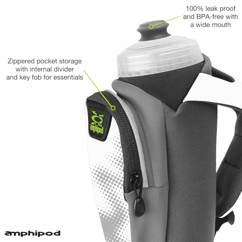 Amphipod Hydraform Ergo-Lite Ultra Handheld Water Bottle 20 oz - Cascade White