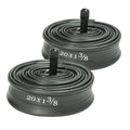 Libereco 2 Pack Bike Inner Tube 20x1-3/8 24x1-3/8 26x1-3/8 with 32mm AV Valve - High Airtightness Butyl Rubber