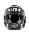 Venum Challenger Headgear - Black & Silver, One Size, Martial Arts Protective Gear