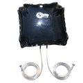 Portable Solar Camping Shower 10-Gallon Capacity Dual Head Outdoor Hot Water