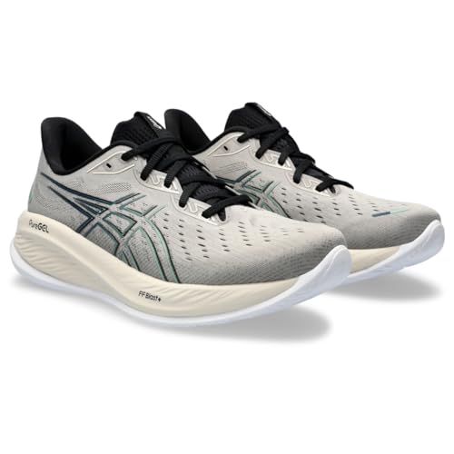 ASICS Men's Gel-Cumulus 26 Running Shoe 12.5 Moonrock/Dark Mint