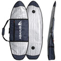 Surfboard Travel Bag 6'0-10'0 Foam Padded Cover with Gear Pocket