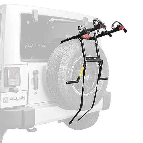 2-Bike Spare Tire Rack for Vehicles - Universal Compatibility, Easy Setup