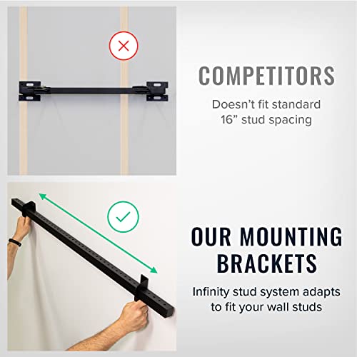 StoreYourBoard 5 Bike Wall Mount Rack – Heavy Duty Garage Bicycle Storage, Space-Saving Vertical Bike Hanger, Supports 300 lbs