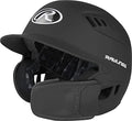 Rawlings R16 Velo Reversible Baseball Batting Helmet - Matte Black, Senior (6 7/8" - 7 5/8")