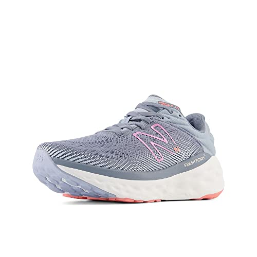 New Balance Women's Fresh Foam X 840f V1 Athletic Shoes - Arctic Grey & Raspberry, Size 6.5