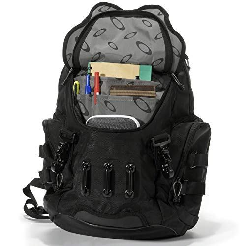 Bathroom Sink Backpack - 23L Capacity, Padded Laptop Sleeve, Black