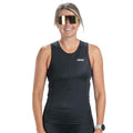 Zoot Women's Core Tri Tank Top - Medium Jet Black Activewear