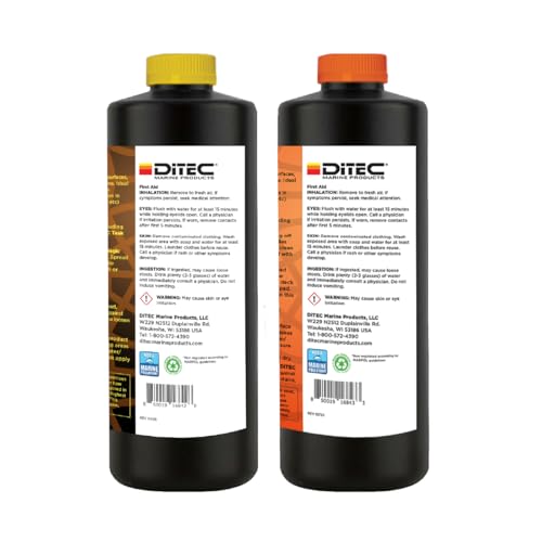 Teak Cleaner Brightener Gel Kit - 32 Fl Oz Pack of 2 - Wood Restoration