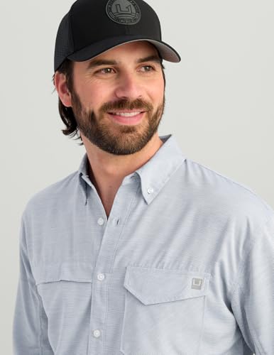 Men's Tide Point Long Sleeve Button-Down Shirt - Large / Quiet Harbor Heather