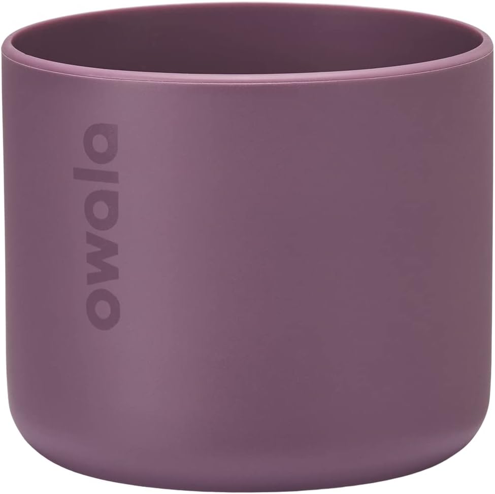 Owala Silicone Water Bottle Boot - Anti-Slip Protective Sleeve for 24 Oz FreeSip or Flip Bottles | Mauve