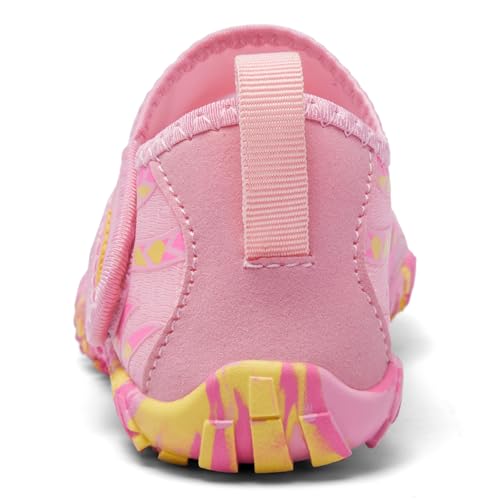 Kids Water Shoes - Toddler to Big Kid Light Pink 11 - Water Shoes for Kids