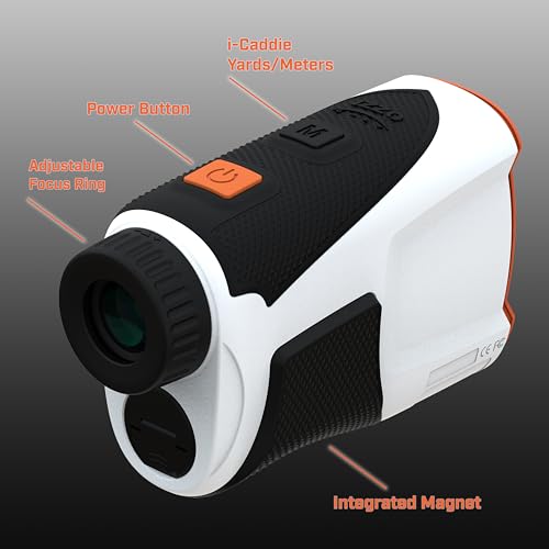 Izzo Swami LZ-i Golf Laser Rangefinder White LZ-I Plus - Accurate Distance & Slope Technology