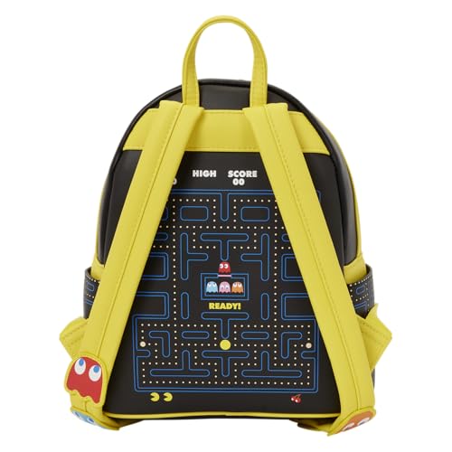 Glow-in-The-Dark Pac-Man Mini Backpack - Loungefly Gaming Bag