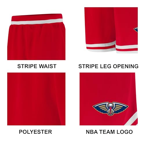 Miami Heat NBA Men's Soft Air Mesh Basketball Shorts - Medium, Team Color